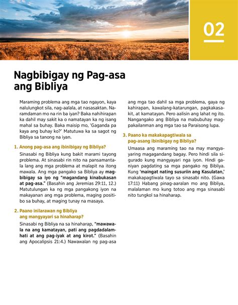 ibig sabihin ng pagasa